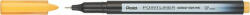 Pentel Tűfilc, 0, 4 mm, PENTEL "Pointliner", okkersárga (S40-Y)