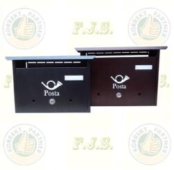  Postaláda bronz antik nagy fekvő, kültéri