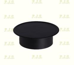 FM Faldugó Ø 76 mm Fekete acél Füstcső