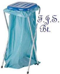 Meva Zsákállvány 120l kék fedélű Műanyag/fém