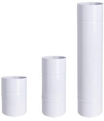 HIT Füstcső 250 mm fehér fi 120 mm Ø120/250 zománcos, zománcozott