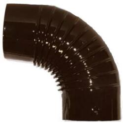HIT Füstcső könyök barna fi 120 mm Ø120 /90° zománcos, zománcozott