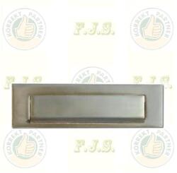  Levélbedobó L 240, 240 X 70 mm. csiszolt alumínium