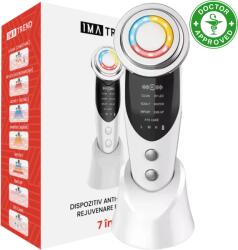 Imatrend Aparat Tratament Facial 7 in 1 IMA Trend - EMS, Masaj, Riduri, Curatare Pori, Alb