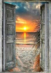NORIMPEX - Puzzle Tablou Diamant: Vedere plajă 30x40cm - 1 - 39 piese