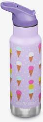 Klean Kanteen Termos din otel pentru copii, Klean Kanteen Insulated Kid Classic Narrow 355ml , cu capac sport flip, (1011212)