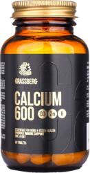 Grassberg Calcium 600 + D3 + Zn + K, 60 таблетки, Grassberg (7221)