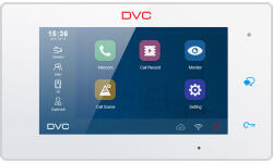 DVC Monitor Videointerfon IP, Hands-Free, 7" , TFT, WiFi/UTP, Redirecționare Apeluri, Montaj Vertical/Orizontal - DVC IX470 (IX470)