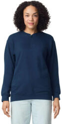 Gildan GISF008 SOFTSTYLE MIDWEIGHT ADULT FLEECE 1/4 ZIP SWEATSHIRT (gisf008nv-3xl)