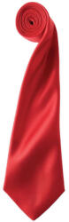 Premier PR750 'COLOURS COLLECTION' SATIN TIE U (PR750REDD)