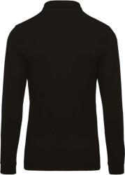 Kariban KA256 MEN'S LONG-SLEEVED PIQUÉ POLO SHIRT S (K256-BLACK-S-40)
