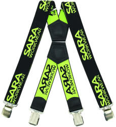 Sara X Type nadrágtartó - sárga