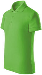 MALFINI Pique Polo Free galléros póló gyerek almazöld 158 cm/12 éves (F229207)