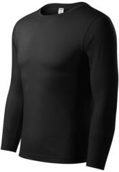 Piccolio Progress LS póló unisex fekete XL (P750116)