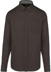 Kariban KA586 FÉRFI NEVADA HOSSZÚ UJJÚ PAMUT ING XL (K586-DARK GREY-XL-20)