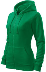 MALFINI Trendy Zipper felső női fűzöld XL (4111616)