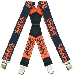 Sara X Type nadrágtartó - narancs