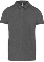 Kariban KA262 MEN'S SHORT SLEEVED JERSEY POLO SHIRT S (K262-GREY HEATHER-S-30)