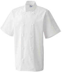 Premier PR656 SHORT SLEEVE CHEF'S JACKET M (PR656WHITM)