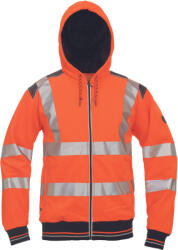 CERVA HVPS kapuc. pulóver narancs S