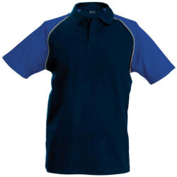 Kariban KA226 BASEBALL - SHORT-SLEEVED POLO SHIRT 3XL (K226-NAVY/ROYAL BLUE-3XL-25)