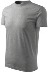 RIMECK Base póló unisex sötétszürke melírozott 5XL (R061220)