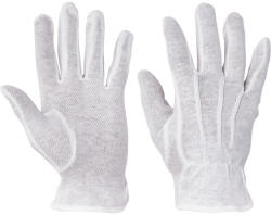  Bustard mikropöttyös kesztyű fehér - 12
