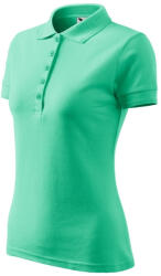 MALFINI Pique Polo galléros póló női menta XS (2109512)