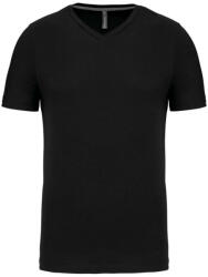 Kariban KA357 FÉRFI RÖVID UJJÚ V-NYAKÚ PÓLÓ XL (K357-BLACK-XL-50)