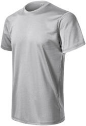 MALFINI Chance (GRS) póló férfi ezüst melírozott 2XL (810M317)