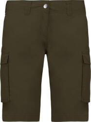 Kariban KA756 LADIES' LIGHTWEIGHT MULTIPOCKET BERMUDA SHORTS 40 (K756-LIGHT KHAKI-40-25)