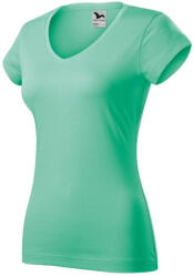 MALFINI Fit V-neck póló női menta M (1629514)