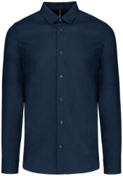 Kariban KA513 MEN’S LONG-SLEEVED COTTON POPLIN SHIRT M (K513-NAVY-M-12)