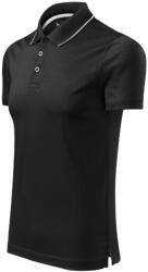 MALFINI Grand galléros póló férfi fekete XL (2590116)