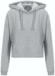 Just Hoods AWJH016 WOMEN'S CROPPED HOODIE L (JH016HGRL24)