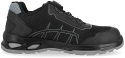 Procera Lotus S1PS gyorsfűzős félcipő - fekete-szürke