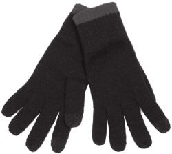 K-UP Kp425 Touch Screen Knitted Gloves L/xl (kp425-black/dark Grey-l/xl-100)