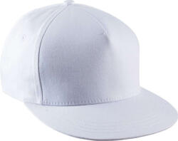 K-UP Kp139 Snapback Cap - 5 Panels U (kp139-white-uniq-100)