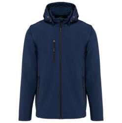 Kariban KA422 UNISEX 3-LAYER SOFTSHELL HOODED JACKET WITH REMOVABLE SLEEVES XS (3663938293110)