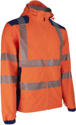  Nebulo Fluo Narancs/sötétkék Softshell Kabát_m