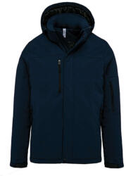 Kariban KA650 MEN'S HOODED SOFTSHELL LINED PARKA L (K650-NAVY-L-10)