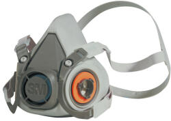 3M 6300 Cserélhető Betétes Félálarc, Nagy Méret, 8 Db/kr