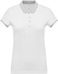 Kariban KA259 LADIES’ TWO-TONE PIQUÉ POLO SHIRT XS (K259-WHITE/OXFORD GREY-XS-50)