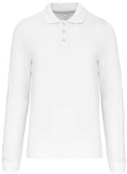 Kariban KA243 MEN'S LONG-SLEEVED POLO SHIRT XL (K243-WHITE-XL-25)