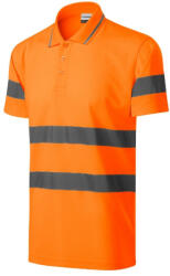 RIMECK HV Runway galléros póló unisex fluoreszkáló narancssárga L (2V99815)