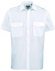 Premier PR212 MEN’S SHORT SLEEVE PILOT SHIRT L/XL (PR212LBLU17)