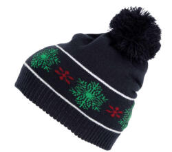 K-UP Kp558 Beanie With Christmas Patterns U (3663639118750)
