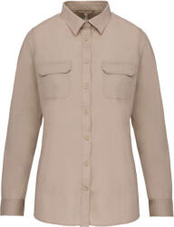 Kariban KA591 LADIES' LONG-SLEEVED SAFARI SHIRT S (3663938198538)