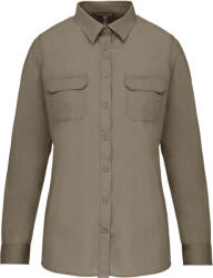Kariban KA591 LADIES' LONG-SLEEVED SAFARI SHIRT XL (3663938198385)