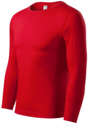 Piccolio Progress LS póló unisex piros L (P750715)